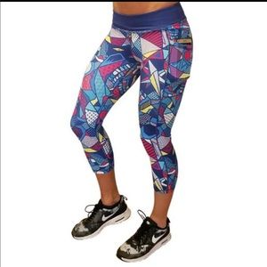 Constantly Varied Gear Apparel “Mosaic” Capri’s